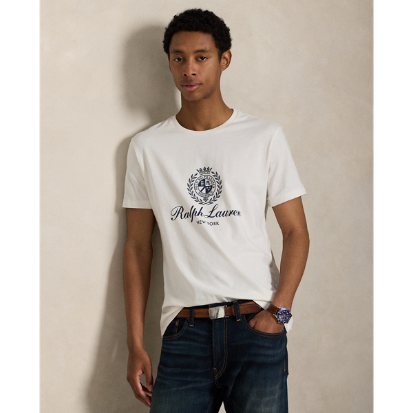 T-shirt écusson Polo Standard Fit jersey - Polo Ralph Lauren - Modalova