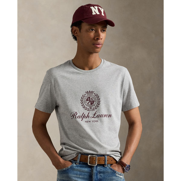 Made with soft cotton jersey, this crewneck T-shirt is printed with a "Polo  Ralph Lauren Lauren" crest and our signature Pony.