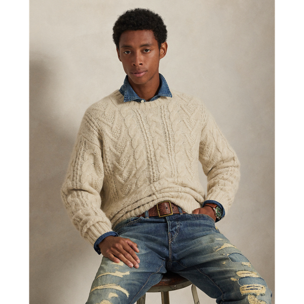 Ralph Lauren Aran-knit Sweater
