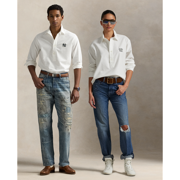 Chemise Oxford Polo Ralph Lauren Lauren Yankees - Polo Ralph Lauren - Modalova