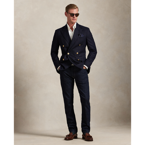 Ralph Lauren Sullivan Slim Stretch Selvedge Jean In Blue