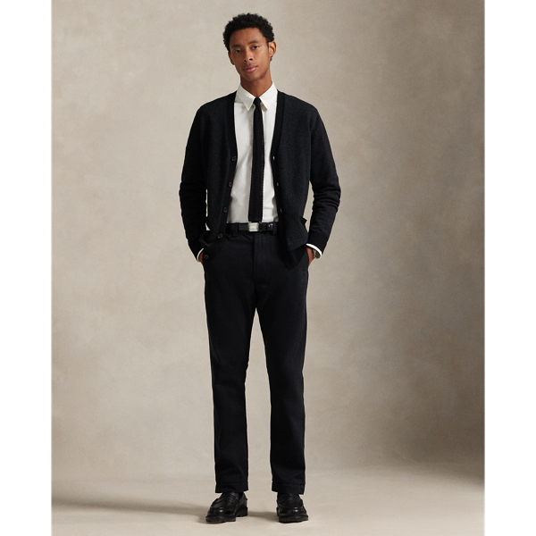 Ralph Lauren Salinger Straight Fit Chino Pant In Black