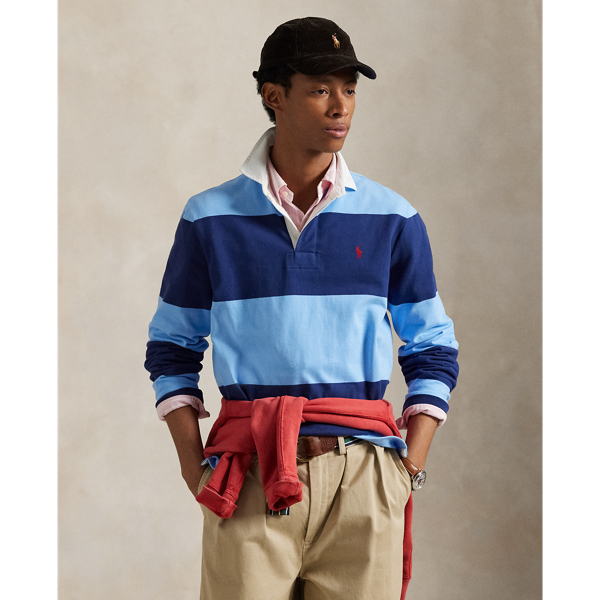Ralph Lauren The Iconic Rugby Shirt In Blue