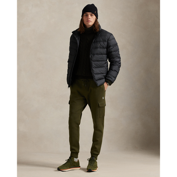 Ralph Lauren Double-knit Cargo Jogger Pant In Green