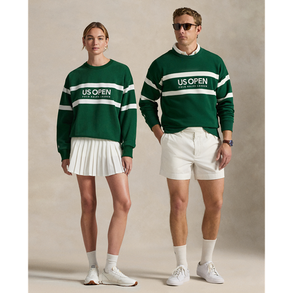 Celebrating  Ralph Lauren Lauren's 20th anniversary in partnership with the US Open, this unisex sweatshirt is part of our 2025 US Open Tennis Championships collection. It is crafted with a lightweight cotton blend and features intricate embroidery.