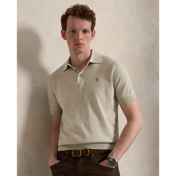 Cotton Polo Jumper