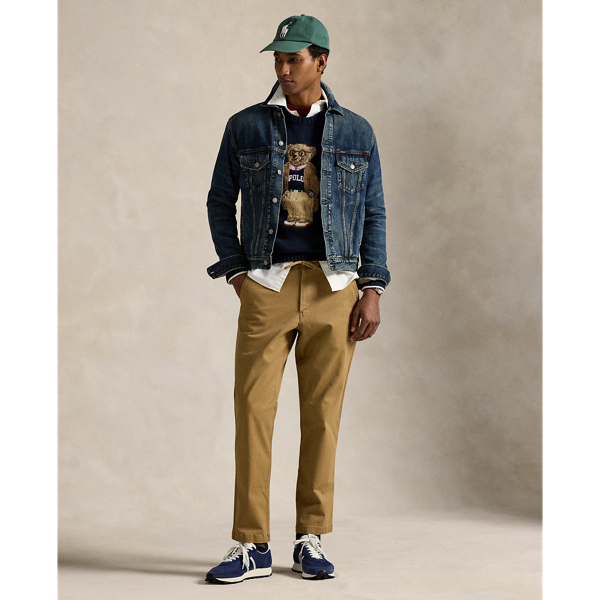 Ralph Lauren Polo Prepster Stretch Classic Fit Pant In Neutral