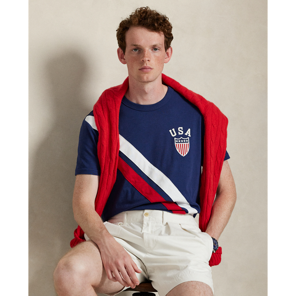 Ralph Lauren Standard Fit Jersey Graphic T-shirt