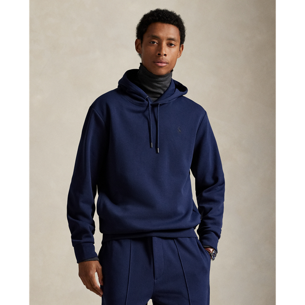 This cotton-blend hoodie is crafted from a smooth double-knit fabric that features a mesh underside. At the left chest, it is intricately embroidered with the iconic Polo Pony for a signature finish.