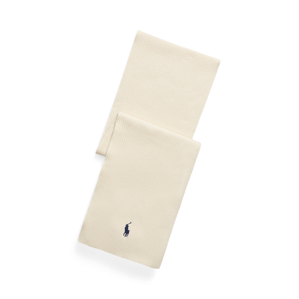 Écharpe côtelée en coton - Polo Ralph Lauren - Modalova