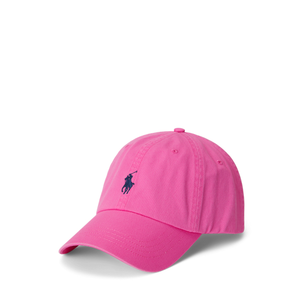 Ralph Lauren Us Open Twill Ball Cap In Pink