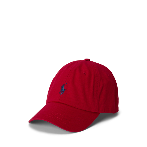 Ralph Lauren Us Open Twill Ball Cap In Red