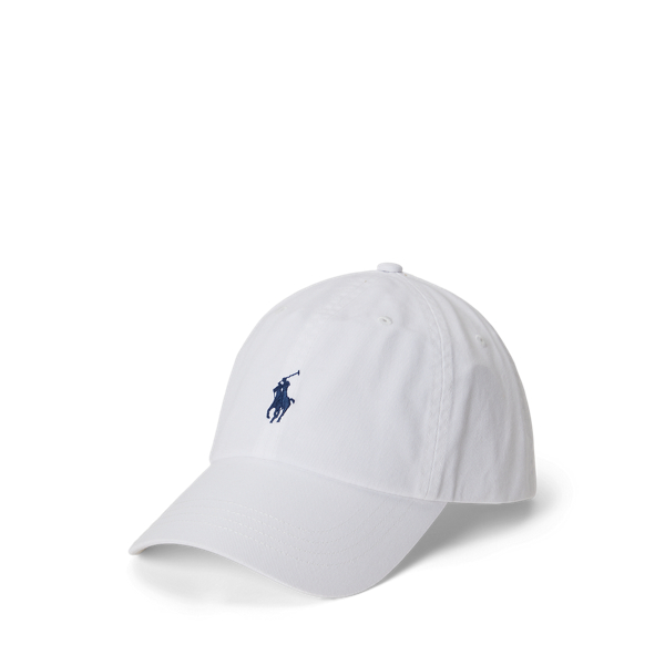 Ralph Lauren Us Open Twill Ball Cap In White