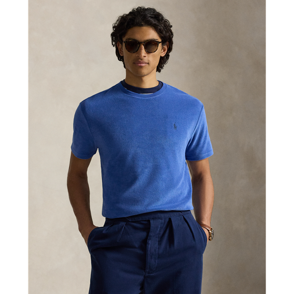 Maglietta in Spugna Ralph Lauren Classic-Fit