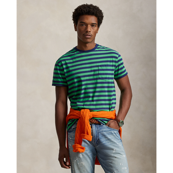 Maglietta Classic-Fit a Righe Ralph Lauren - Stile Unico
