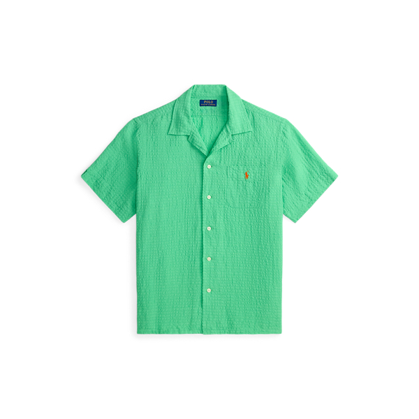 Camicia Classic-Fit in Seersucker Ralph Lauren