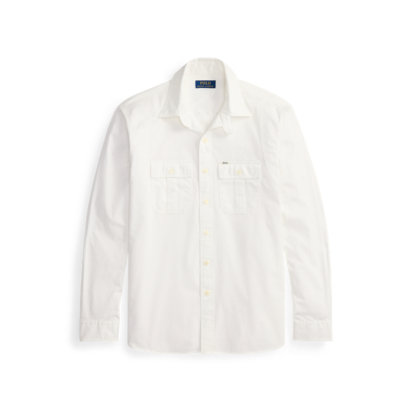 Camicia Classic-Fit in Rasatello di Ralph Lauren