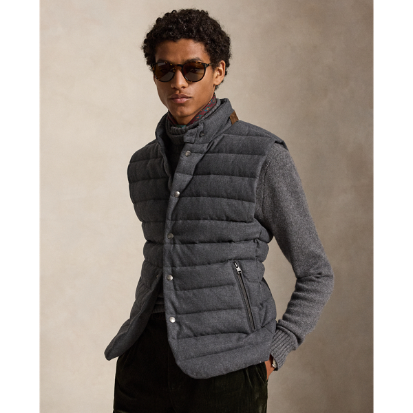 The Stanwood Wool-Blend Down Gilet