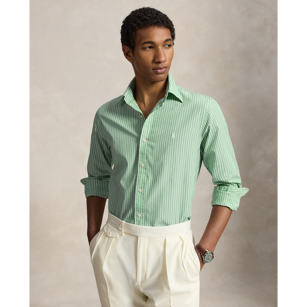 Custom Fit Striped Broadcloth Shirt