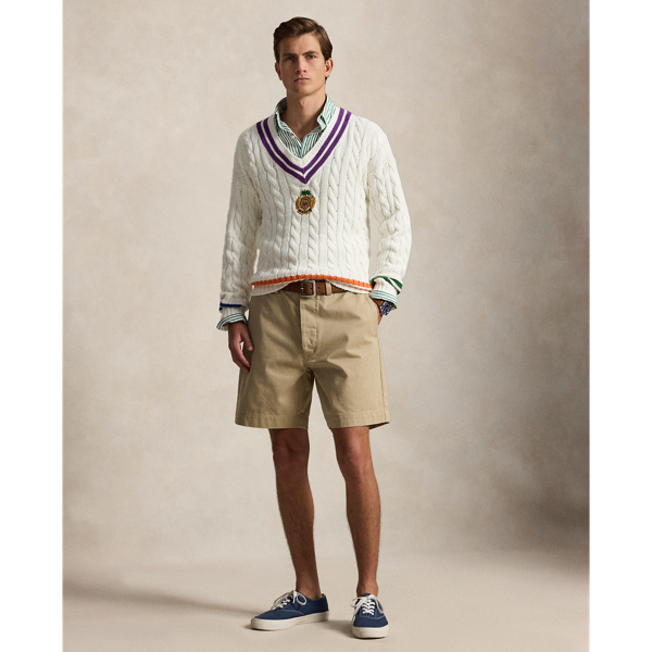 Short Chino Big-Fit Ralph Lauren - Stile Vintage
