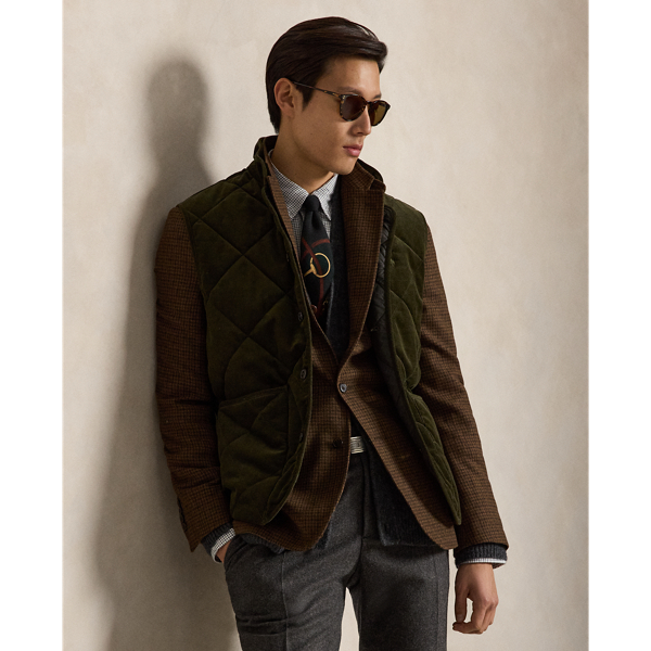 Quilted Corduroy Gilet