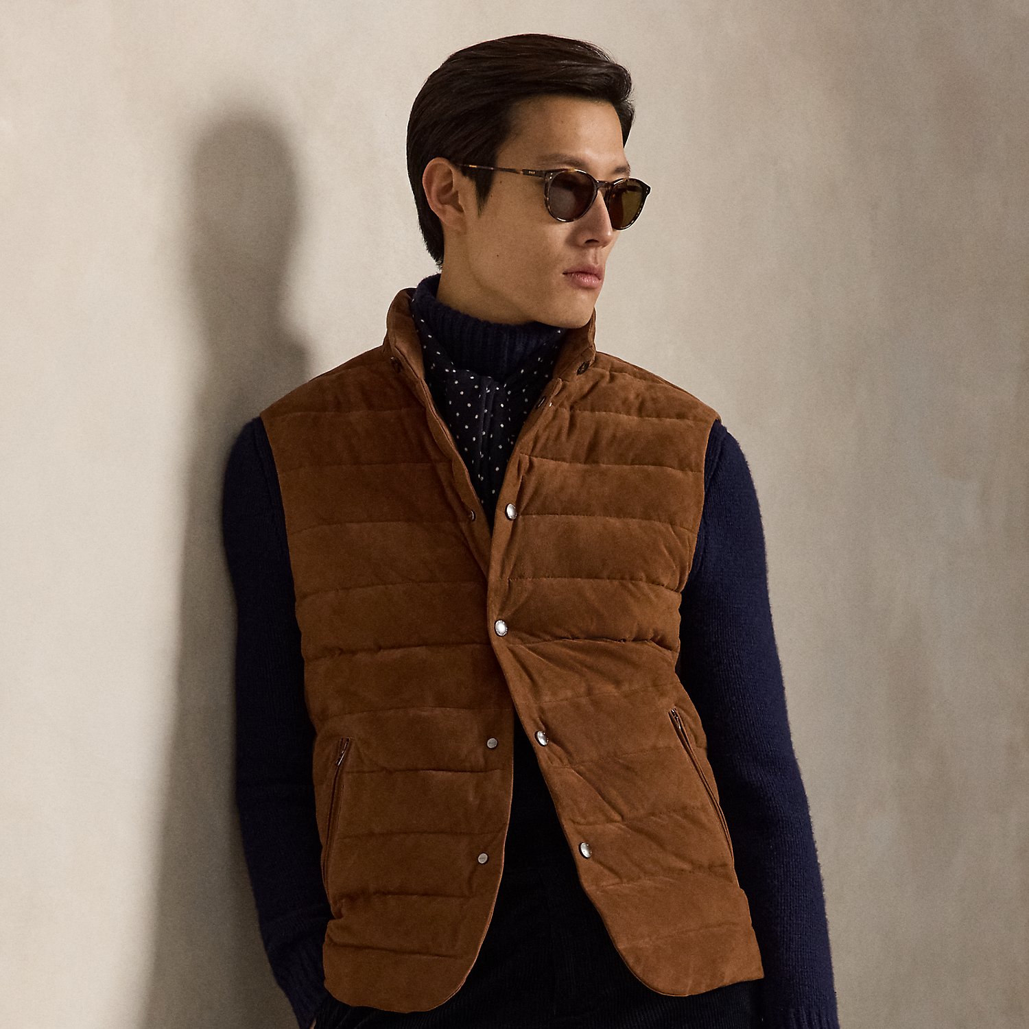 The Stanwood Suede Gilet