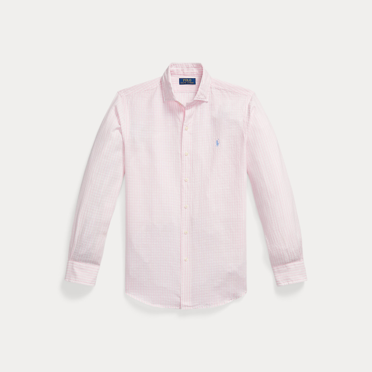 Camicia in Seersucker a Righe Ralph Lauren per l'Estate