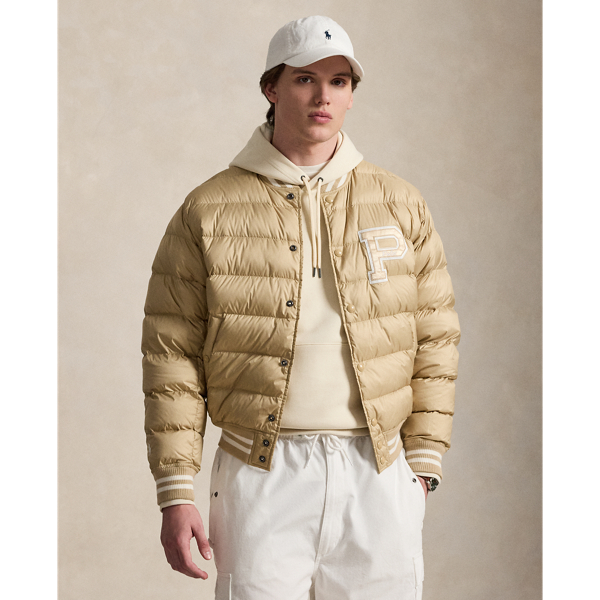 The Colden Quilted Letter Jacket