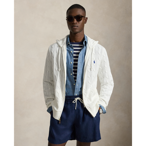Maglia con Cappuccio a Trecce Ralph Lauren - Stile Unico