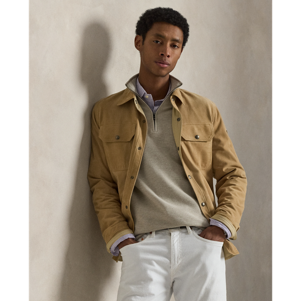 Maglia Piqué in Cotone con Cerniera - Ralph Lauren