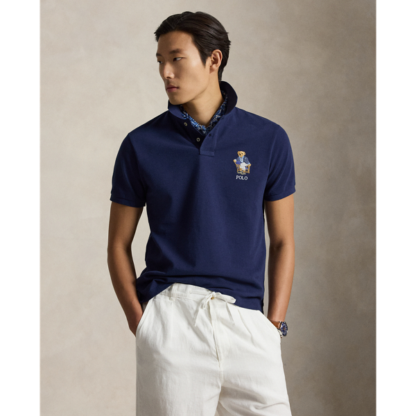 Custom Slim Fit Polo Bear Polo Shirt