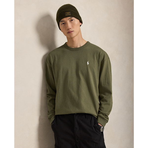 Relaxed Fit Jersey Long-Sleeve T-Shirt