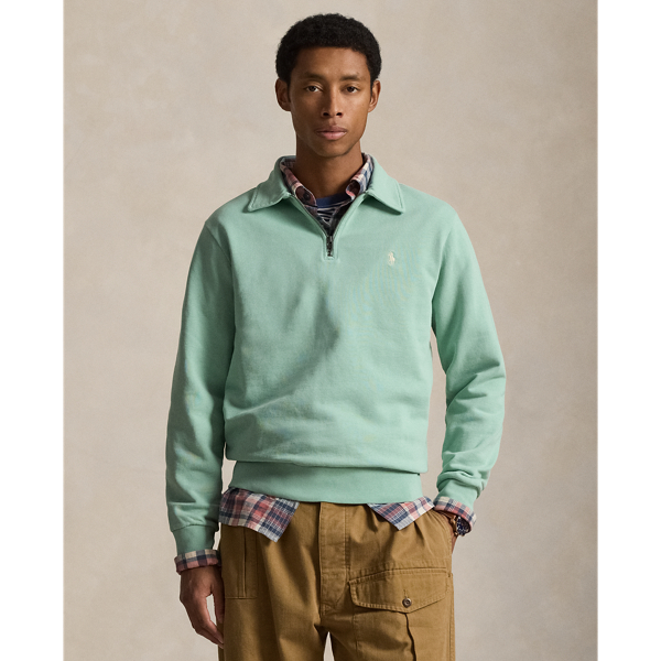 Loopback Fleece Quarter-Zip Sweatshirt
