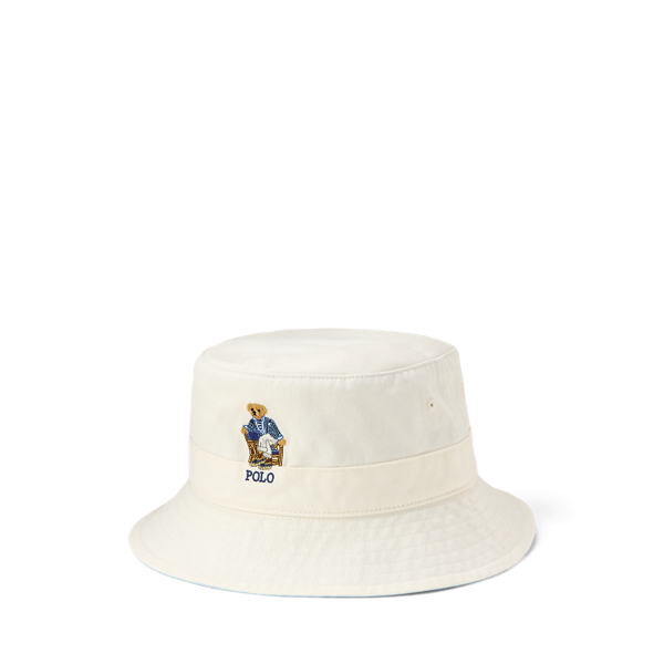 Polo Bear Twill Bucket Hat