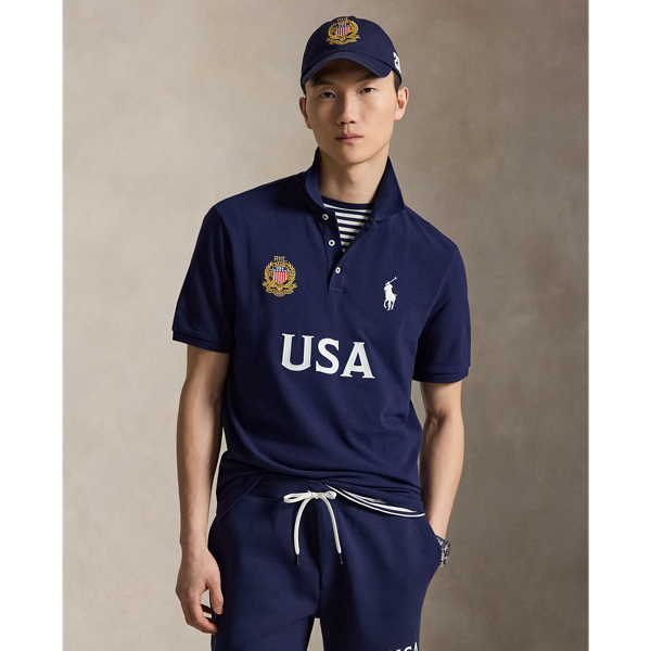 Classic Fit USA Polo Shirt