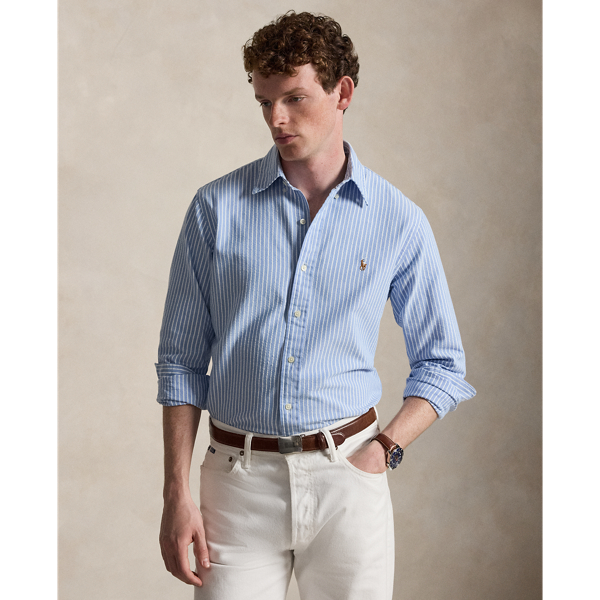 Custom Fit Seersucker Oxford Shirt