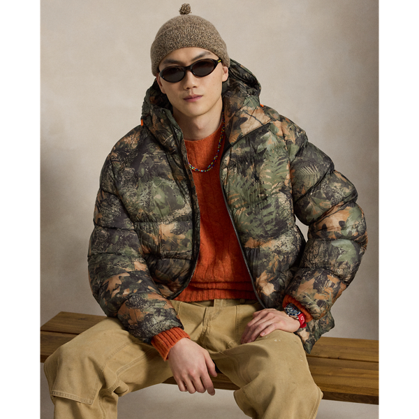 The Hawthorne Forest-Print Down Jacket