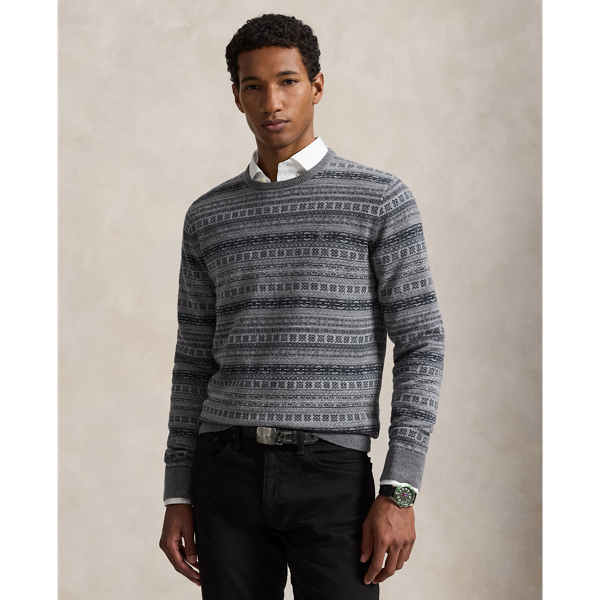 Fair Isle Washable Wool Jumper