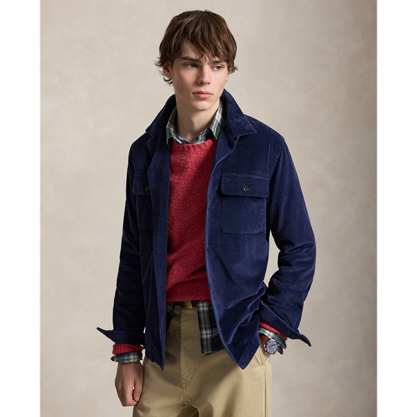 Classic Fit Corduroy Camp Shirt