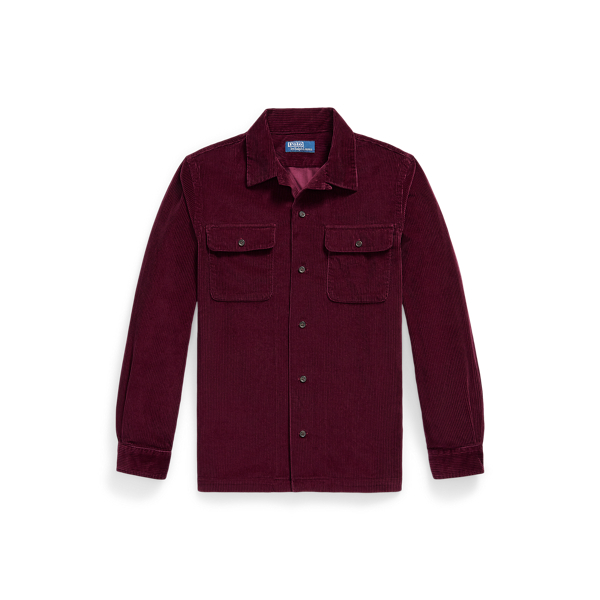 Classic Fit Corduroy Camp Shirt