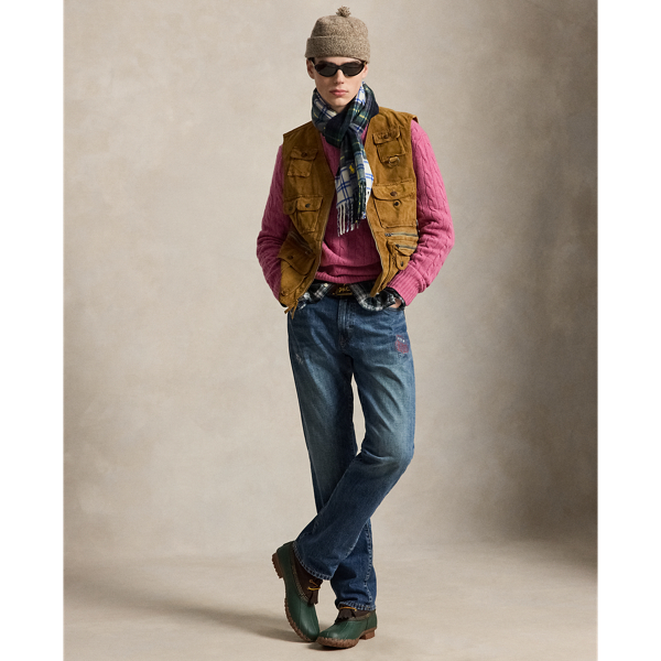 Hampton Straight Distressed Jeans