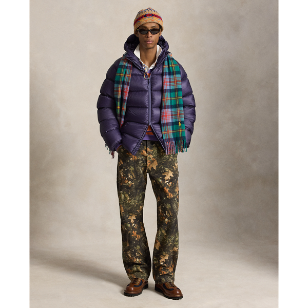 Polo Dungaree Fit Forest-Print Trouser