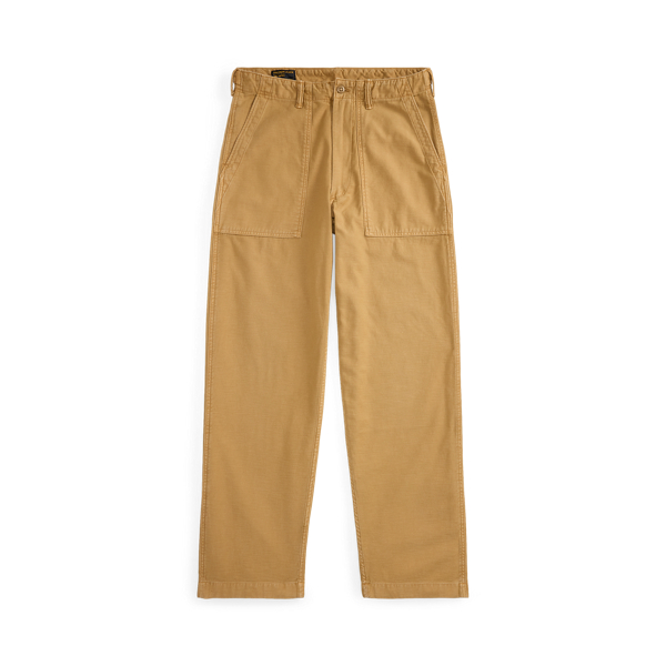 Relaxed Fit Reverse-Sateen Trouser