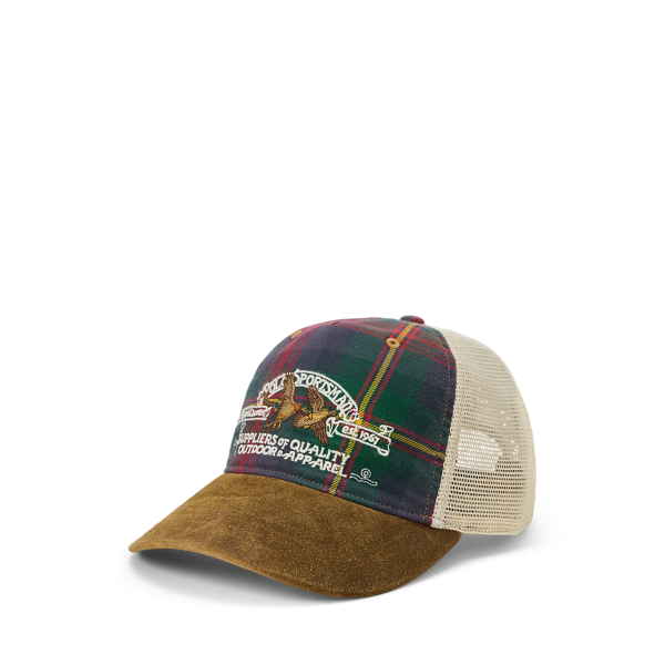Polo Sportsman Flannel Trucker Cap