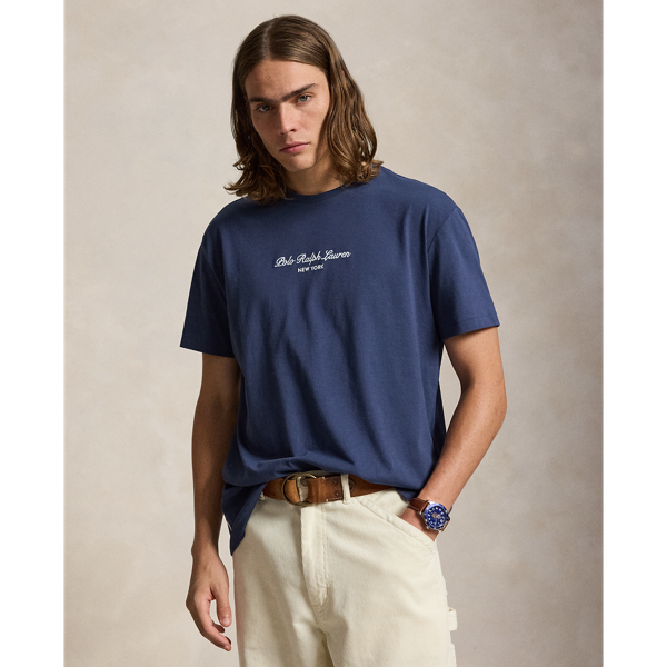 Classic Fit Logo Jersey T-Shirt