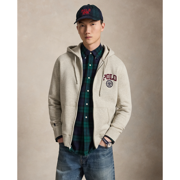 Logo Fleece Full-Zip Hoodie
