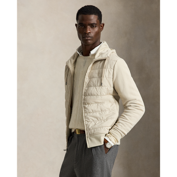 Hybrid Full-Zip Hoodie