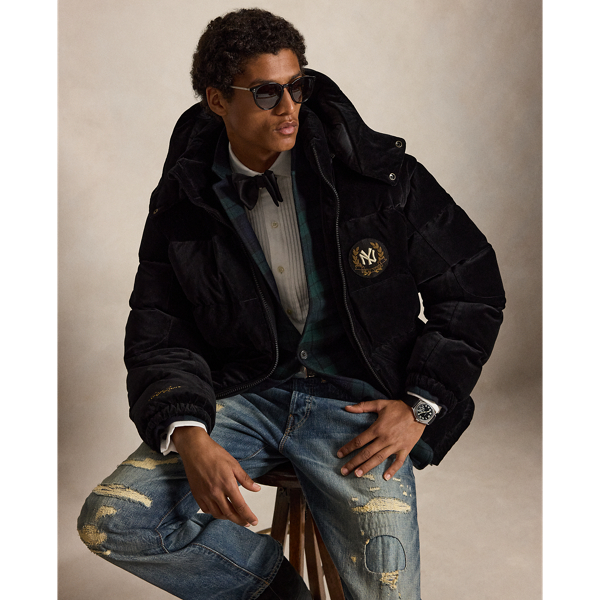 Polo Ralph Lauren Lauren Yankees Velvet Jacket
