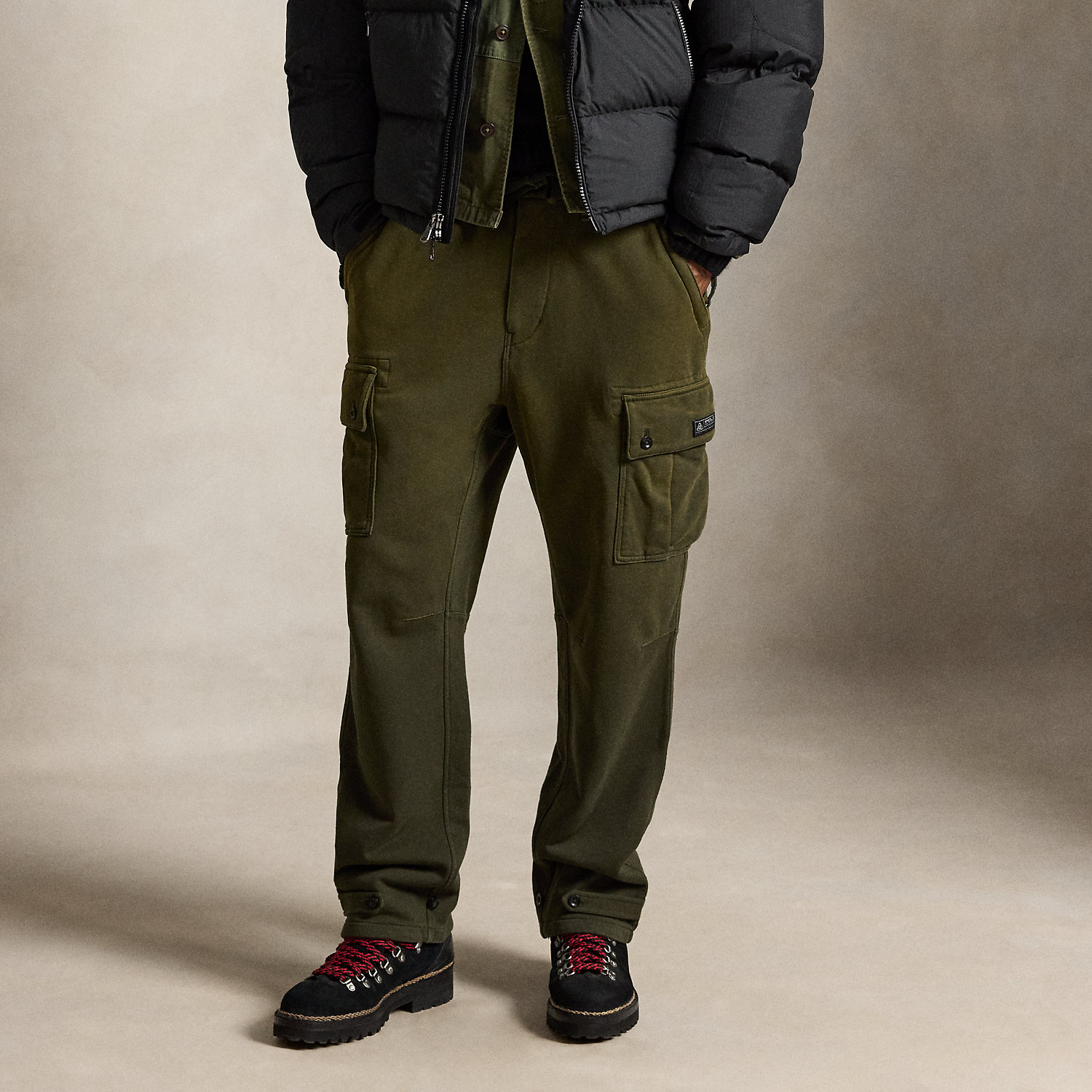 Loopback Fleece Cargo Trouser