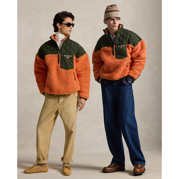 Relaxed Fit Polo Sport Pullover